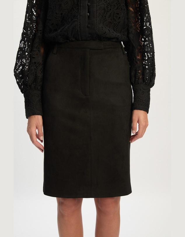 Bardot - Phenix Vegan Suede Skirt