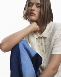 Desigual - Knit T-shirt