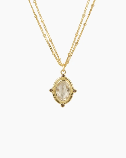 Bianc - Breeze Necklace Citrine