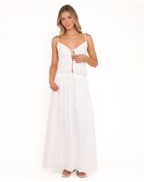 Petal & Pup - Blaire Skirt Set - White