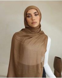 Mod Squad - Double Stitch Hijab- Cinnamon