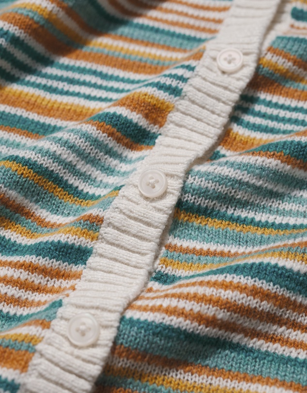 Seasalt - Seasalt Cornwall Yellow Knavock Striped Jumper
