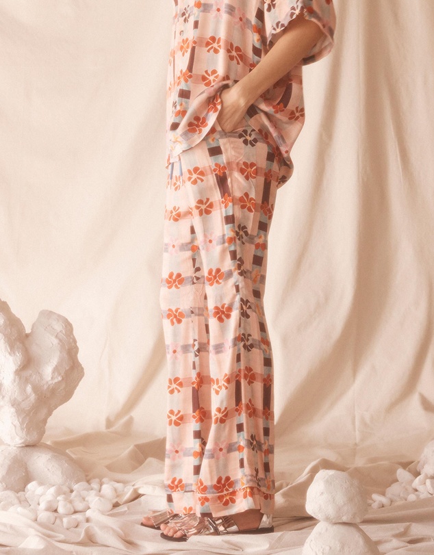 KINGA CSILLA - Cuore Luna Flare Pants