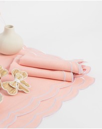 Tablescaped - Pretty In Pink - Set of 4 Placemats