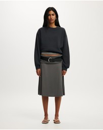 Cotton On - Boxy Crew Neck Sweatshirt