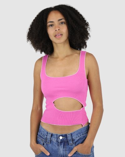 Holey Rib Top