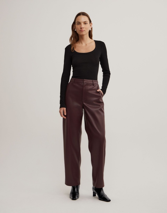 Witchery - Pu Barrel Trousers