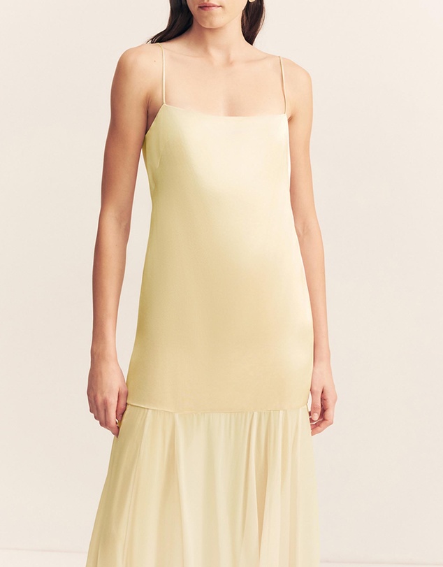 Shona Joy - Moraya Dropped Waist Maxi Dress