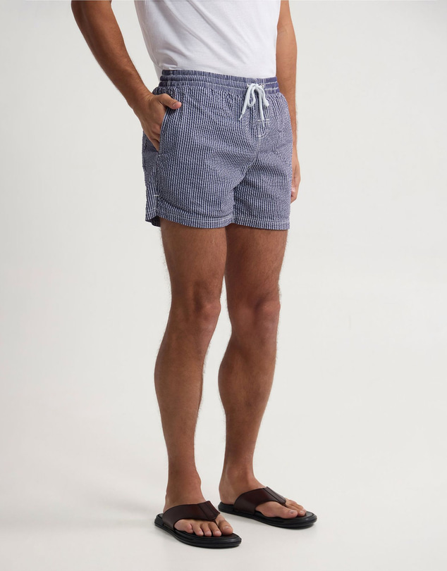 Oxford - Cisco Cotton Blend Swim Shorts