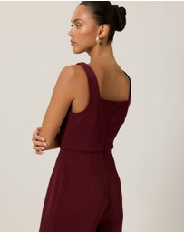 Tussah - Monique Square Neckline Jumpsuit