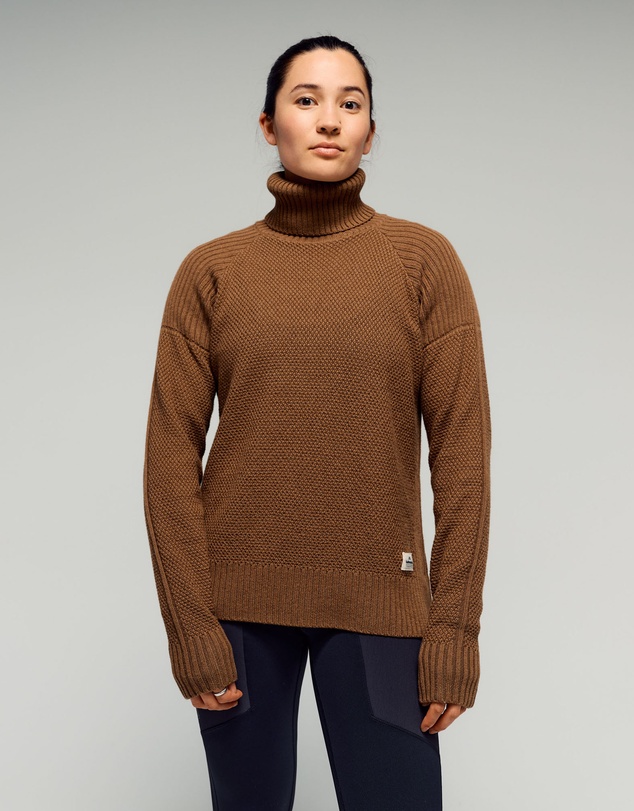 Kathmandu - Retreat Merino Blend Roll Neck Pullover