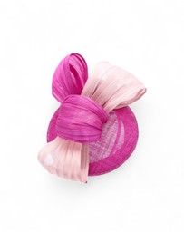 Morgan & Taylor - Heather Fascinator in Hot Pink
