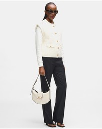 Karl Lagerfeld - K/Signature Halfmoon Shoulder Bag