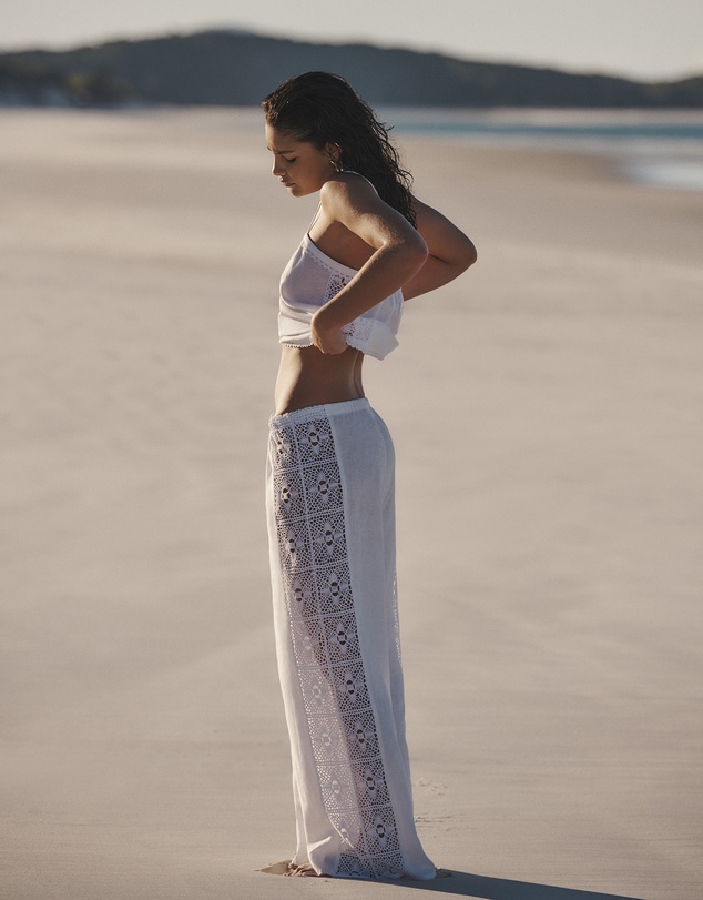 Sea Level Australia - Shore Linen Panelled Beach Pant