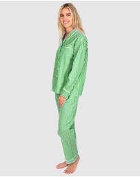 Sant And Abel - Women’s Braddock Green Long PJ Set