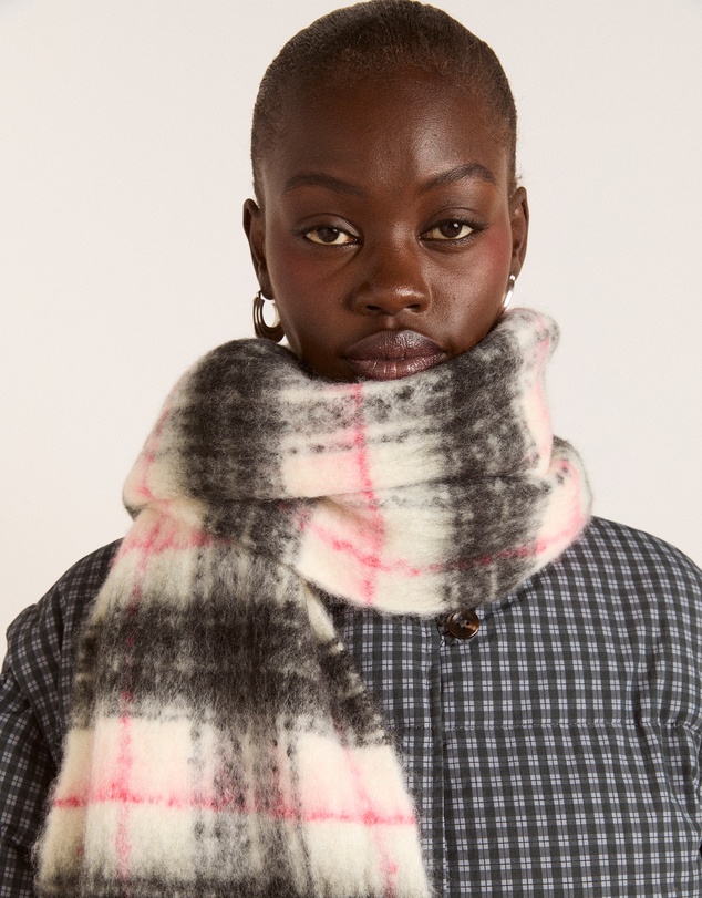 Damson Madder - Brushed Oversized Scarf
