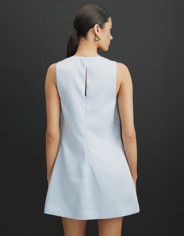 AERE - Harlyn Satin Shift Mini Dress