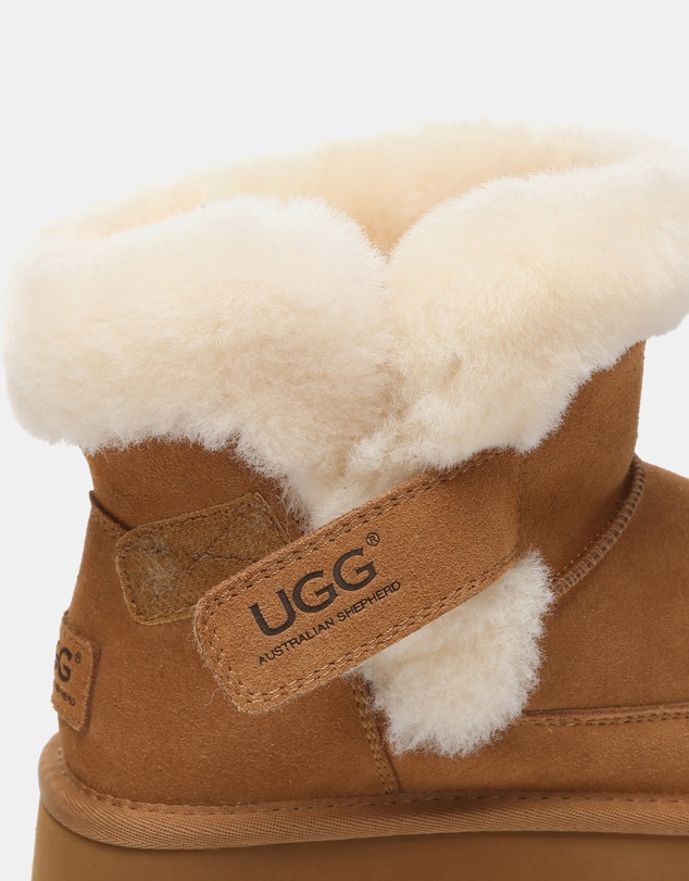 EVERAU - Australian Shepherd Ugg Bynnie Cow Suede Upper UGG Boots