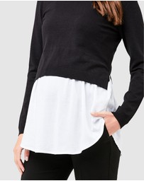 Ripe Maternity - Pia Nursing Knit