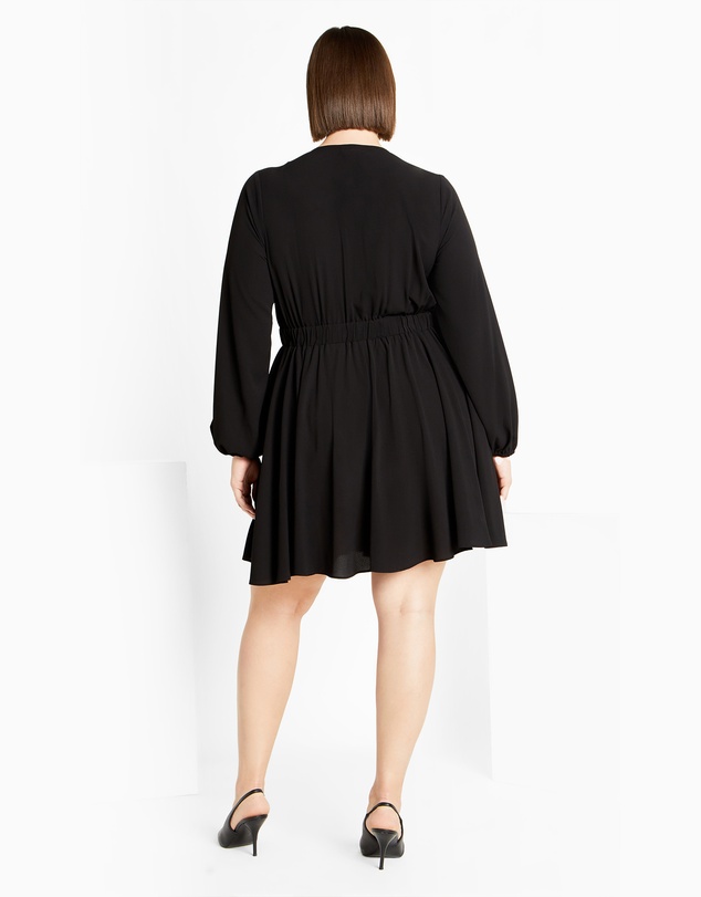 City Chic - Plus size Adelyn Dress - black