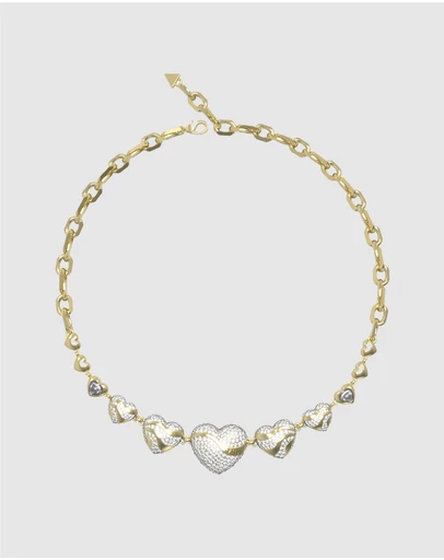 GUESS - Gold-Tone In My Heart Necklace