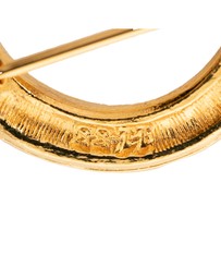 Pre-Loved by Azura Reborn - Pre-Loved Gold Plated Rue Cambon Tag Brooch