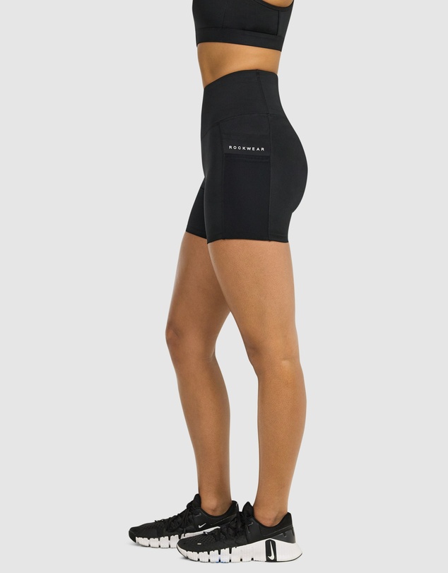 Rockwear - Velocity Pocket Mid Thigh Bike Shorts
