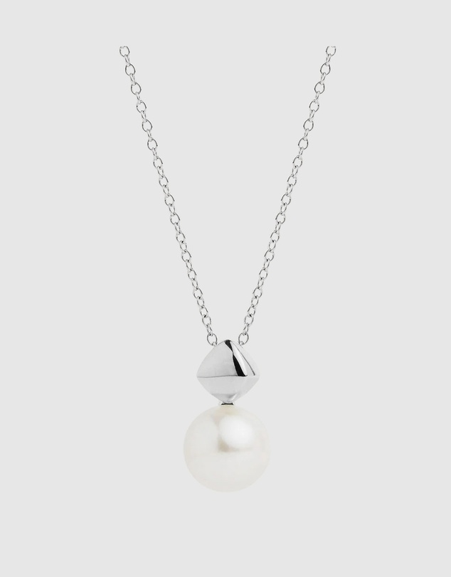 Najo - Mirage Silver Pearl Necklace