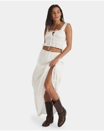Roxy - Womens Sol Sweetwater Maxi Skirt