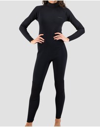 Coastlines - Classic Womens 3/2 Back Zip Steamer