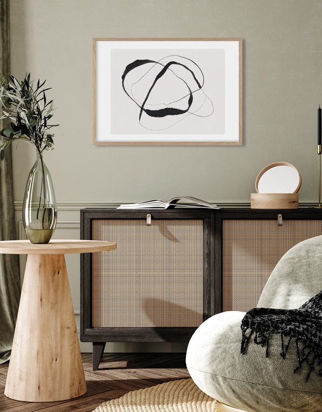 Olive et Oriel - Pientre No I Art Print