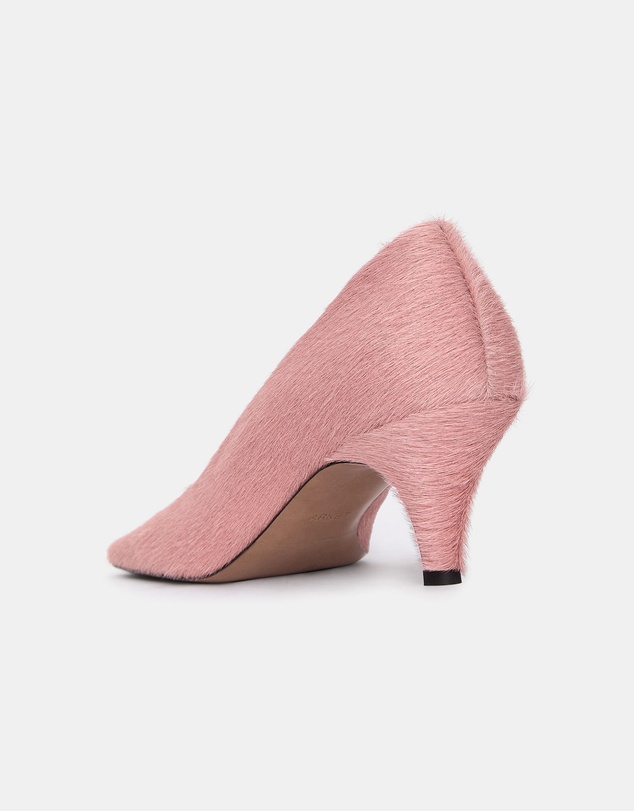 ARKET - Pony-Hair Effect Leather Pumps
