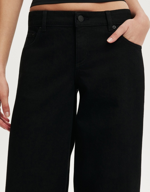 Cotton On - Low Rise Wide Jeans