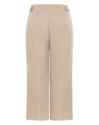 City Chic - Alana Wide Leg Pant - latte