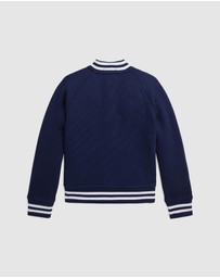 Polo Ralph Lauren - Fleece Baseball Jacket - Kids - The Iconic Exclusive