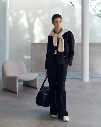 Trenery - Ponte Travel Jacket in Night Sky