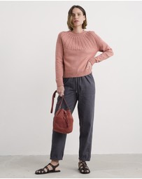 Seasalt - Seasalt Cornwall Pink Stone Chat Jumper