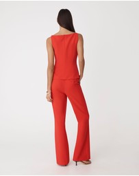 Forcast - Hannah Stretch Bootleg Pants