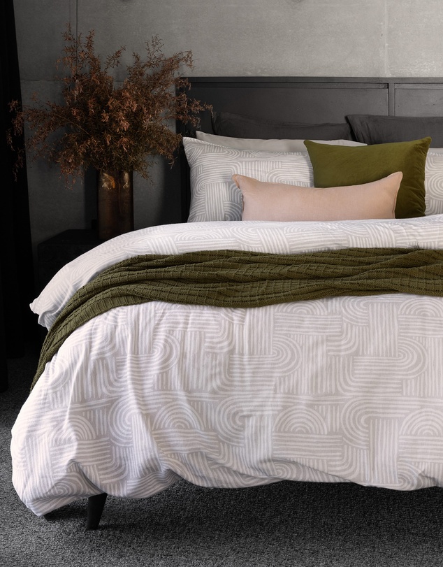 Bambury - Bowie Flannelette Quilt Cover Set