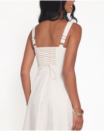 Petal & Pup - Cosima Midi Dress - Cream