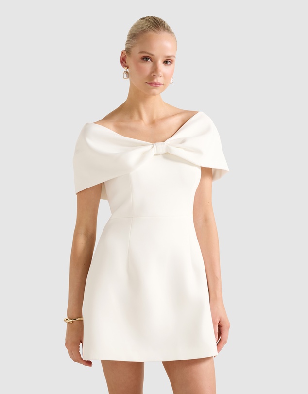 Forever New - Scottie Strapless Bow Mini Dress