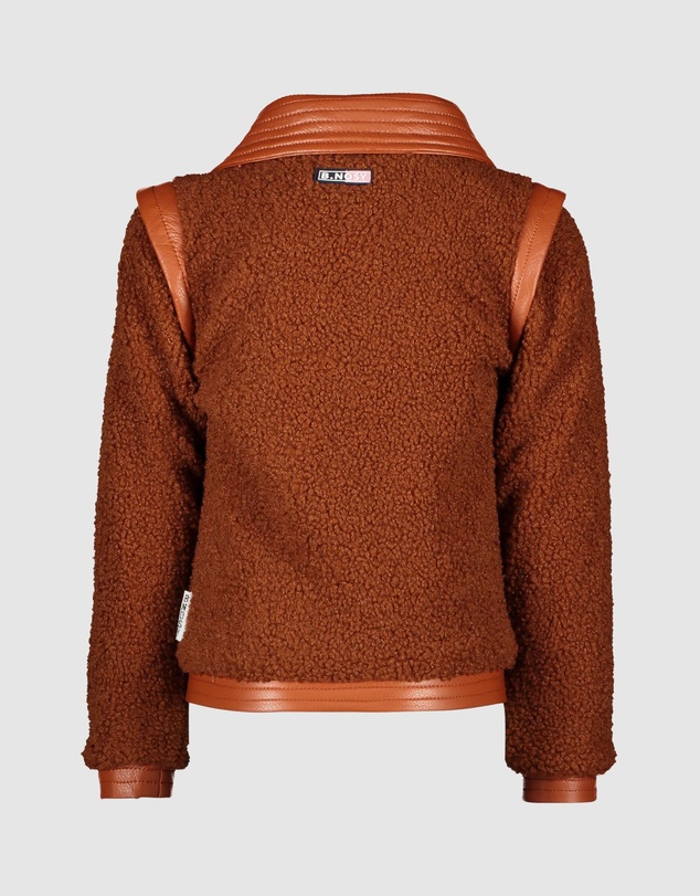 B.Nosy - Sherpa Zip Though Jacket - Kids-Teens