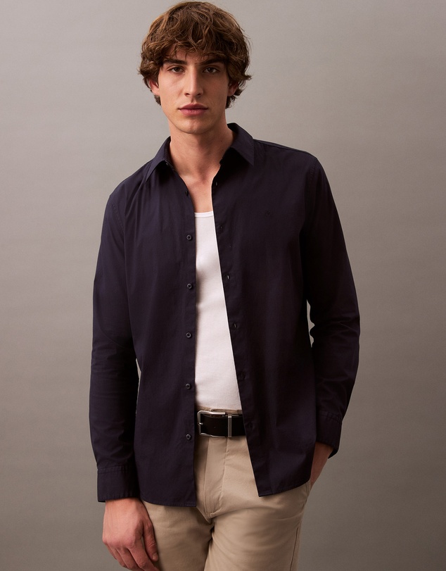 Calvin Klein - Slim Stretch Poplin Shirt