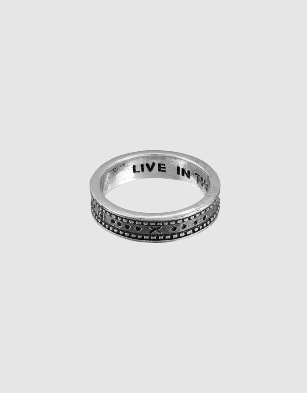 Haze & Glory - ICONIC EXCLUSIVE - Universe Ring in Oxidised 925 Silver
