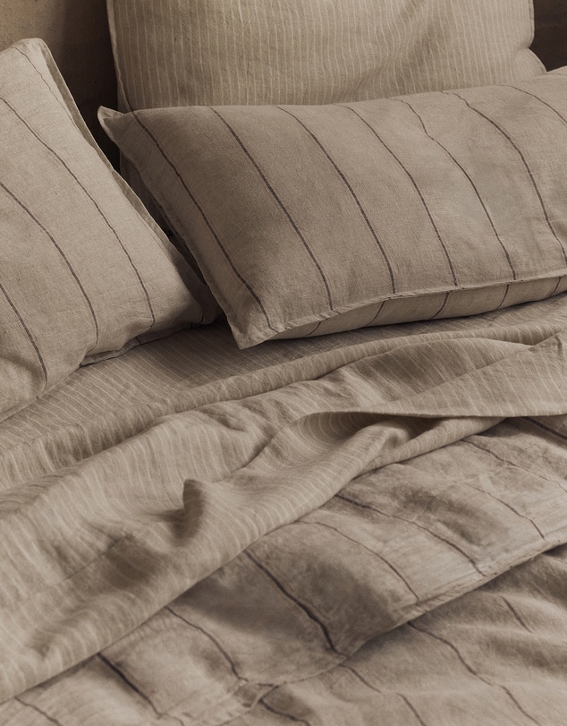 Country Road - Skye Linen Standard Pillowcase Pair