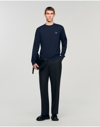 Sandro - Single Coeur Crewneck Sweatshirt