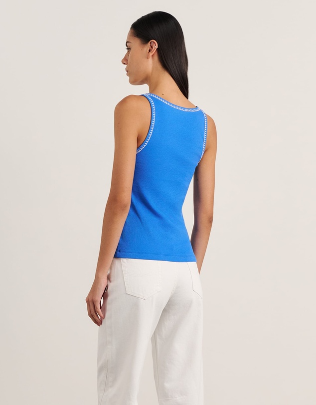 Jag - Celina Blanket Stitch Tank