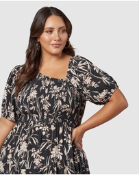Something 4 Olivia - Ella Asymmetric Midi Dress