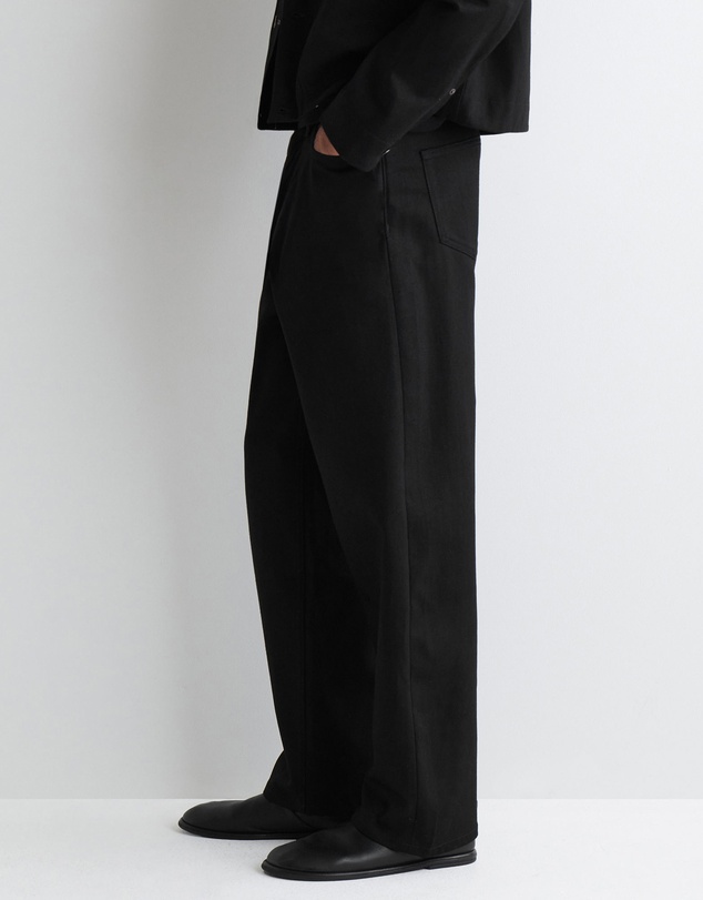 COS - Rider Raw Selvedge Straight-Leg Jeans