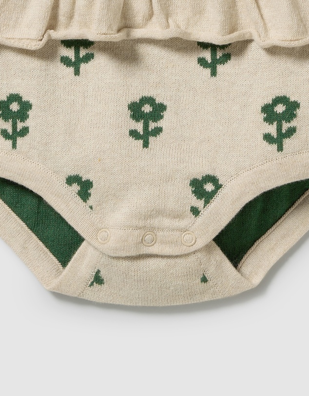 Wilson & Frenchy - Organic Knitted Jacquard Playsuit